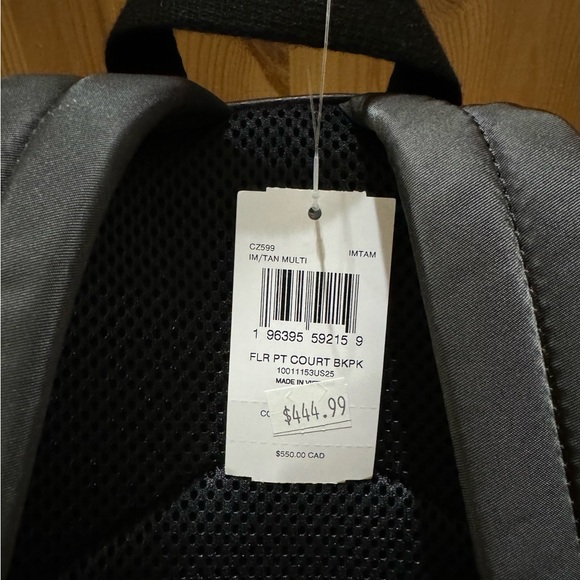 🌸 Coach Court Backpack In Signature Canvas With Floral Print - Picture 11 of 14